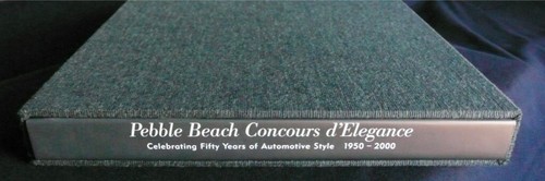 NEW Pebble Beach Concours d'Elegance 50th Anniv Book #9/1580 Kimes Hill Moss - Picture 4 of 12