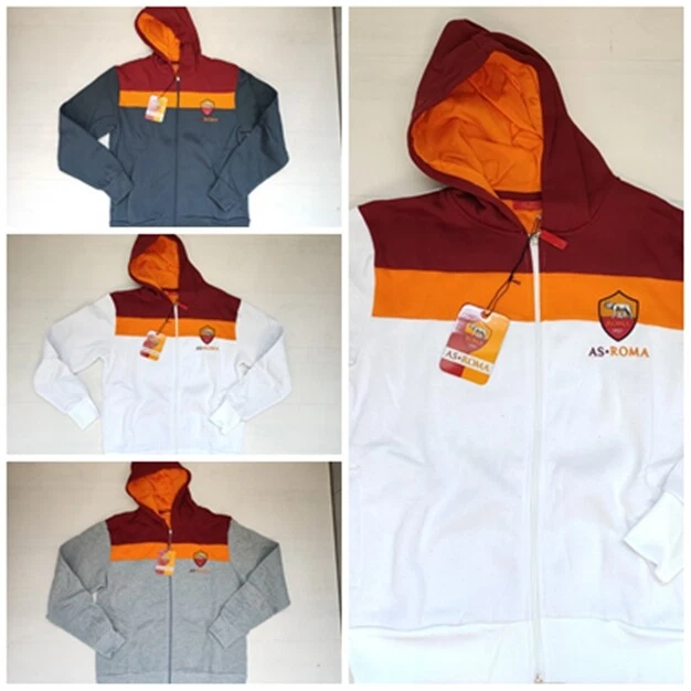 169/12 169/13 AMISTAD ROMA FELPA GIACCA ZIP GIACCHETTO CAPPUCCIO R13247
