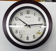 SEIKO "EASTON" MUSICAL  WALL CLOCK WITH 18 DIFFERENT HI-FI MELODIES  QXM547BLH