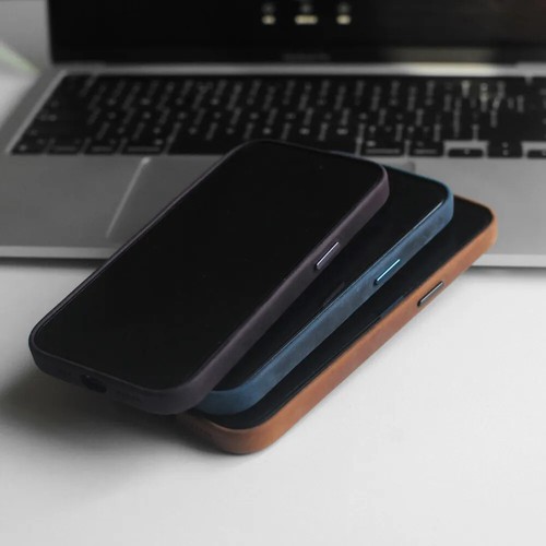 Horse Genuine Leather Case for all iPhone Magnetic Frosted Cowhide Phone Cover - Picture 5 of 27