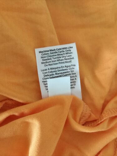 TIME AND TRU papaya morbida vestibilità rilassata elastica alto serbatoio basso taglia 2XL* - Foto 9 di 9