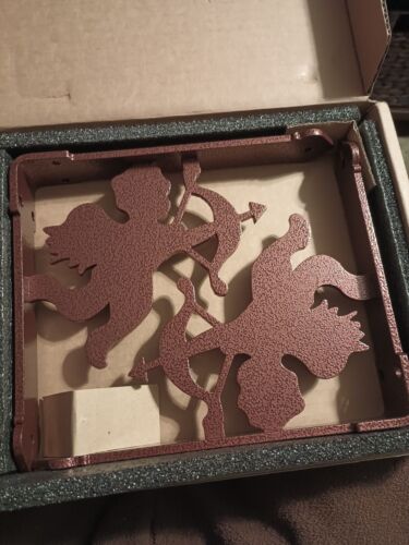 Picesa Schwerlast Regalwinkel Rot Antik Bronze Halterung Wandmontage - Bild 2 von 4