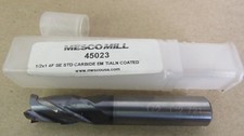 MESCO CARBIDE END MILL 1/2X1 4FLUTE TIALN COATED MODERN ENGINEERED SERVICE 45023