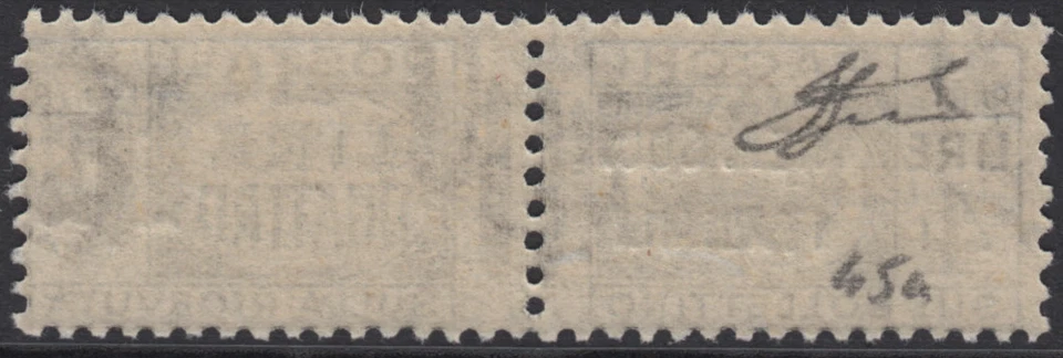 ITÁLIA RSI (Social) Pacchi n.45a variedade cv 1200$ CERT +Assinado FERRARIO MNH** R+ - Imagem 3 de 4