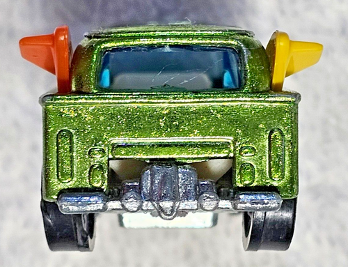 HOT WHEELS REDLINE VOLKSWAGEN BEACH BOMB LIGHT GREEN HK 1969 ORIGINAL FINE+ - Picture 19 of 21