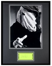 John Hurt Signed Framed 16x20 Photo Display The Elephant Man John Hurt Signed Framed 16x20 Photo Display The Elephant Man