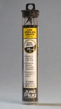 WOODLAND SCENICS STICK ON LIGHT JUST PLUG LIGHTING SYSTEM LED COOL WHITE WDS5741