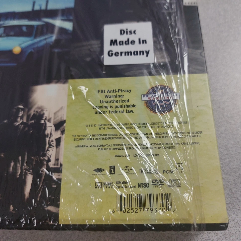 U2 Achtung Baby Ltd Ed Box Set 6 CD 4 DVD Book Prints Bonus 2011 Shrink NM READ - Image 4 of 4