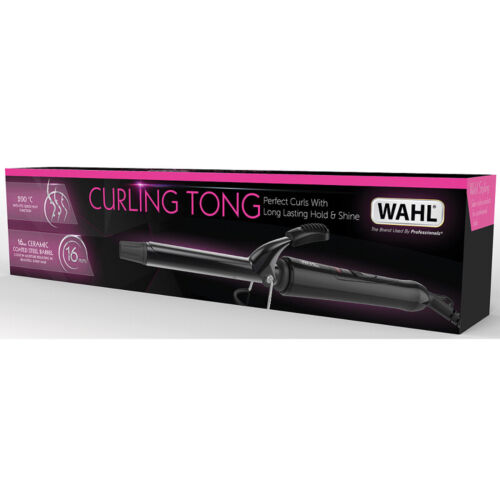 WAHL CURLING TONGS 200°C IRON CERAMIC STYLER CURLER 13MM 16MM 19MM 25MM 32MM - Picture 7 of 13