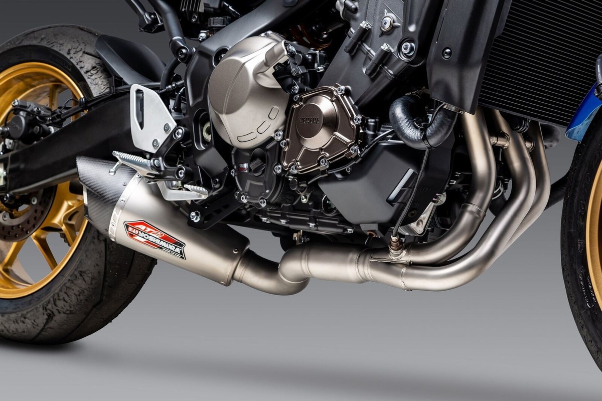 Yoshimura 13992AP521 AT2 Stainless Full Exhaust System for Yamaha