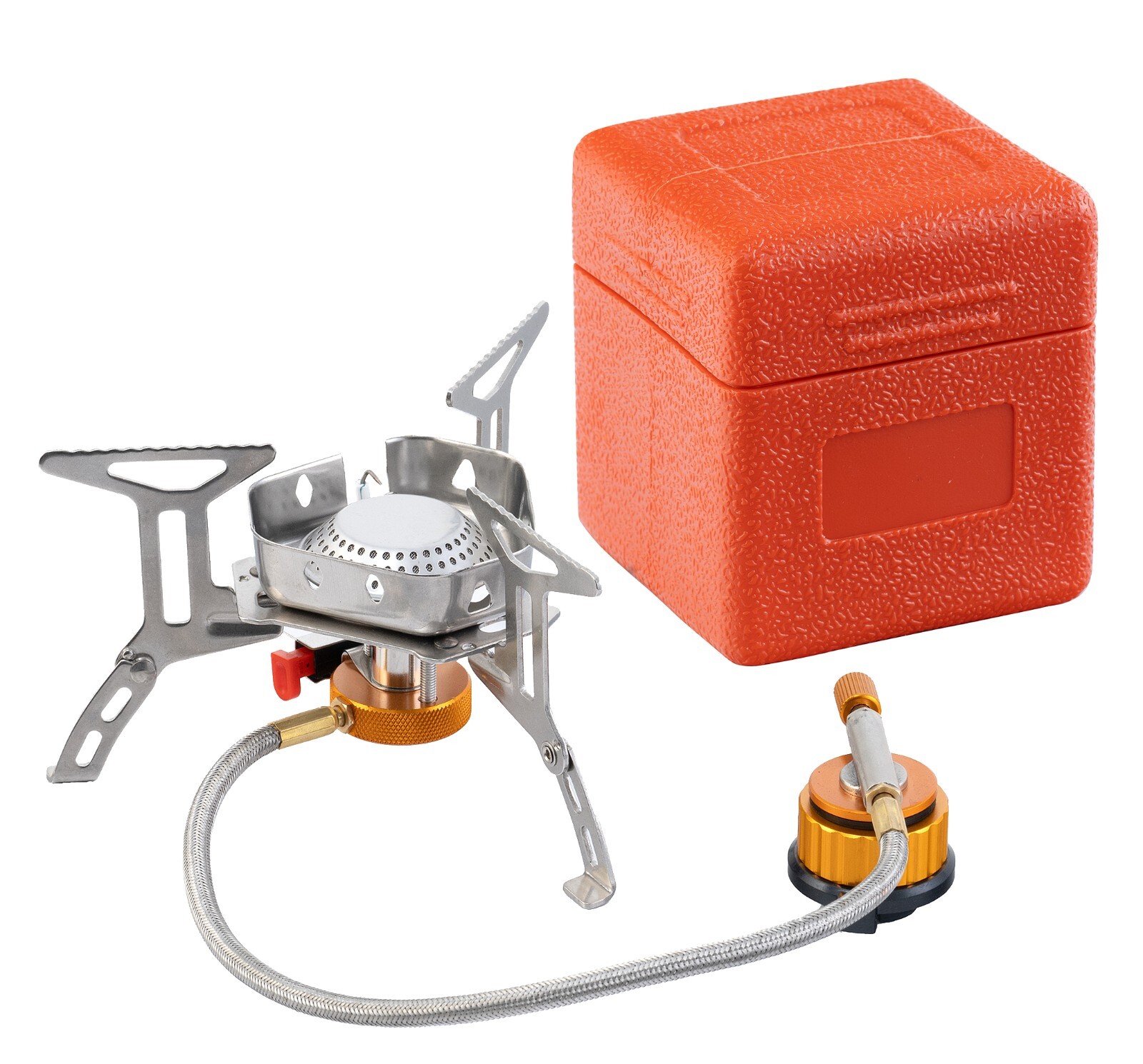 Campingkocher Gaskocher Hockerkocher Gasbrenner Faltbarer Touristenkocher Пьезо 3990₽