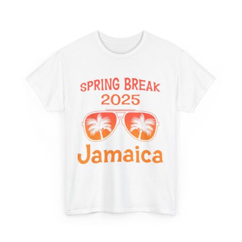 Jamaica Shirt, Spring Break 2025 Beach Lovers Palm Trees Vacation T-shirt - Picture 4 of 10