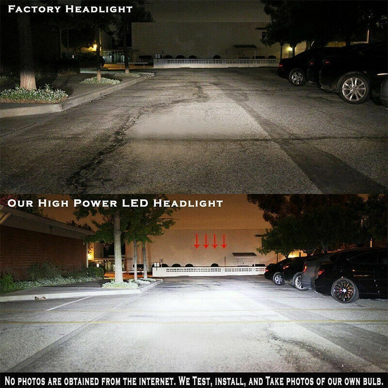 Kit de bombilla de faros LED para Ford Taurus 2013-2019 2X 6000K actualización haz alto/bajo Foto 4 de 4