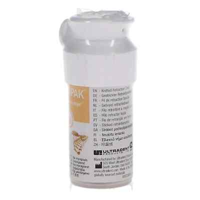 Ultradent 136 Ultrapak Retraction Cord Plain Knitted #00 Yellow 96''