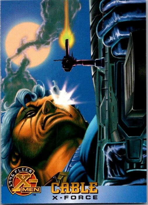 X-men 1996 Fleer XMEN #21 CABLE