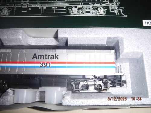 KATO HO AMTRAK EMD F40PH LOCOMOTIVE #391 ITEM #37-6552 NEW! - Picture 6 of 8