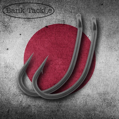 BANK TACKLE Curve Schaft Haken Micro Stachel und stachlos Größen 4, 6 und 8 Karpfen Angeltackle