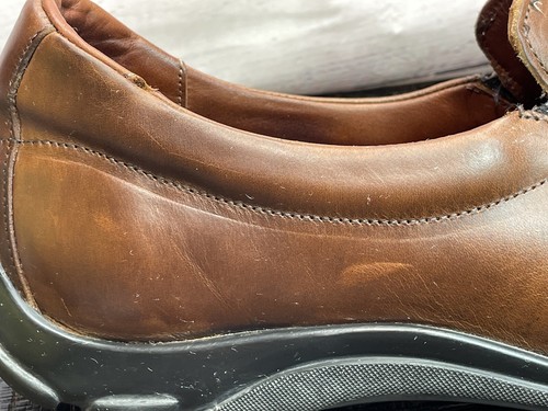 Allen Edmonds 42098 Slip Ons Dress Leather Shoes Brown Mens 14 - Picture 3 of 12