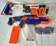 L K Nerf Modulus Recon MKII Blaster/ Nerf CS-18 N-STRIKE BLASTER W/ADD-ONS >