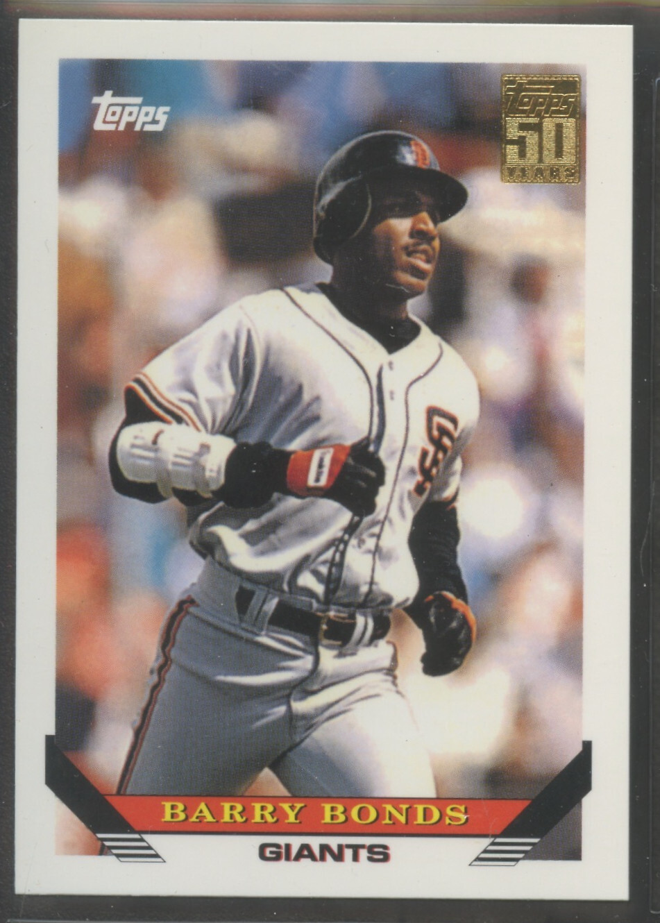 2001 Topps Traded #139 Reprint #40 1993 Topps Barry Bonds San Francisco Giants