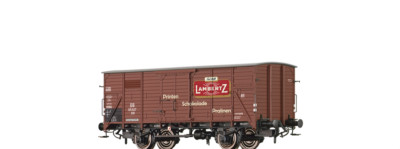 Brawa H0 49867 gedeckter Güterwagen Lambertz G10 der DB NEU und OVP