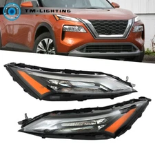 For 2021-2023 Nissan Rogue S SL SV Headlight DRL Left&Right Side Headlamp Pair