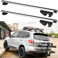 For 2000-2023 Subaru Forester 48" Car Top Roof Rack Crossbar Kayka Cargo Carrier