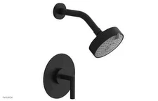 Phylrich 120-22/040 Transition Pressure Balance Shower Set MATTE BLACK New!