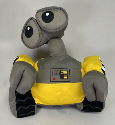 Wall-E Disney/Pixar Plush Stuffed Animal 13   Head Turns BNL Logo