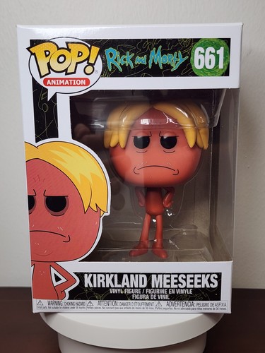 Funko Pop! Animation Vinyl: Rick and Morty - Kirkland Meeseeks #661 mit Protektor