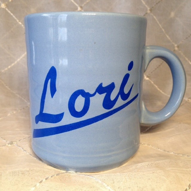 "LORI" PERSONALIZED NAME COFFEE MUG, 11 oz. CUP eBay