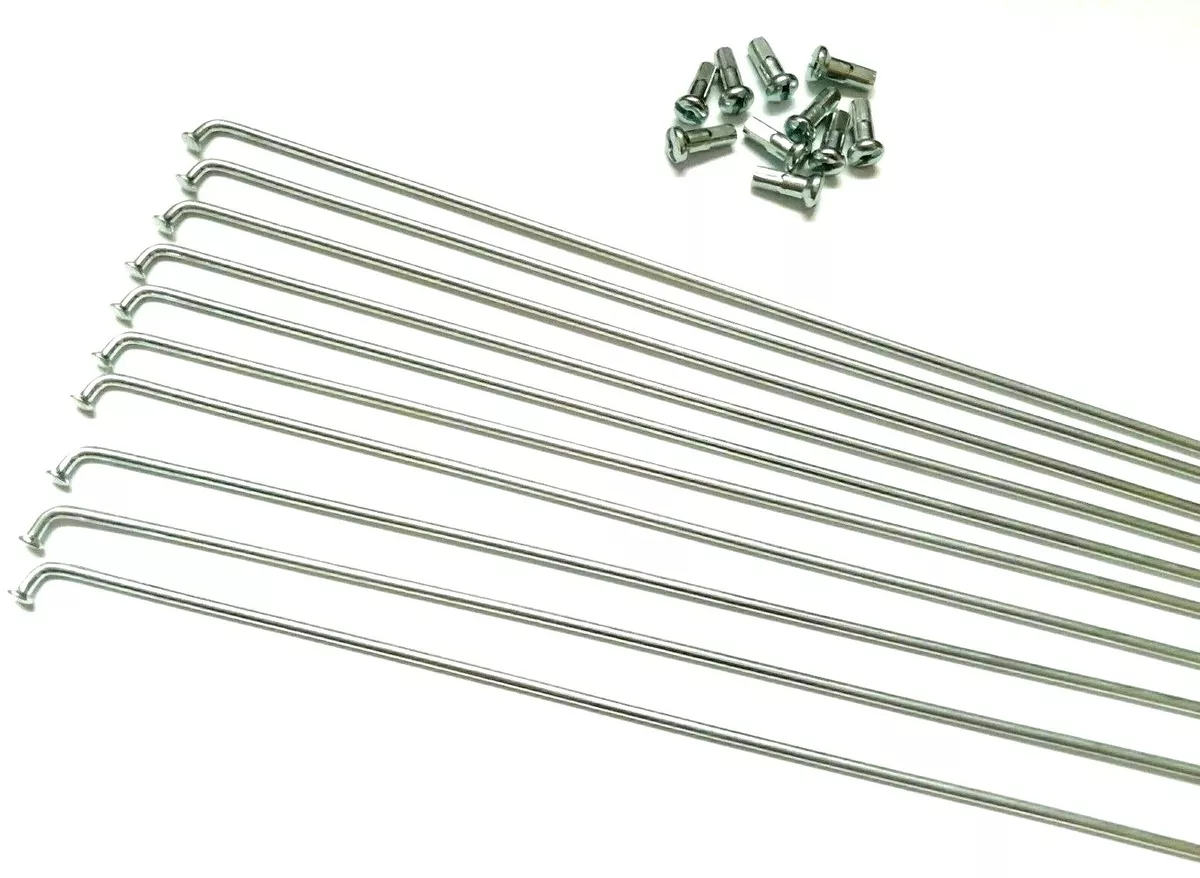 10 x 13G Gauge 2.3 mm Bicycle Bike Spokes Various Sizes