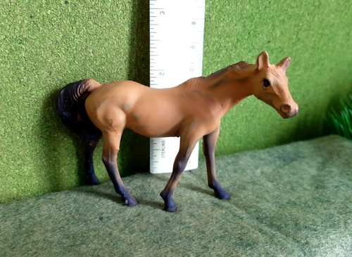 Durham Industries Vintage HORSE Metal Figure 1976 Hong Kong - 第 1/7 張圖片