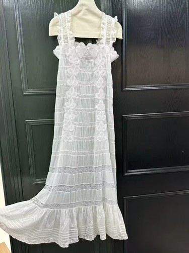 Abito donna 2025 nuovo DOEN moda pesante industria ricamato Xs S M L - Foto 6 di 18