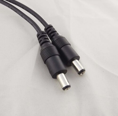 1x LED Strips DC Power 5.5 x 2.1mm 1 Female to 2 Male with Switch Splitter Cable - Picture 5 of 9
