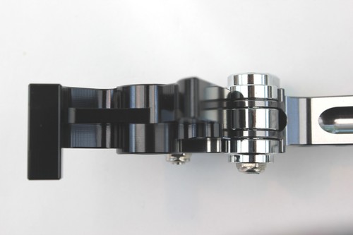 Honda CB1100 (2013-2020), CNC levers short titanium/chrome adjusters, F18/H33 - Picture 5 of 6