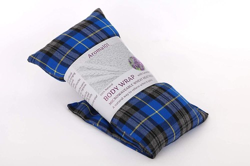 Tartan Wheat Heat Packs Body Wrap Lavender/Unscented Microwave Relief Pack 1 2 3 - Picture 3 of 20