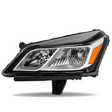 For 2013-2017 Chevy Traverse Chrome Headlights Left Driver Side Headlamps