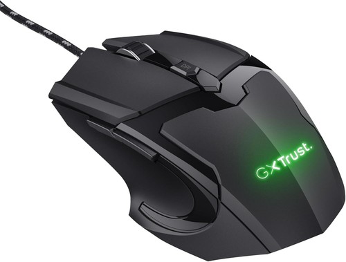 Trust Pack Gaming Maus mit Kopfhörer 2in1 Set 4800 DPI Headset & Mouse PC 24761 - Bild 4 von 6