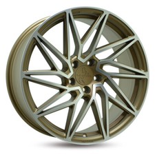 4x Cerchi Keskin Tuning Kt20 8,5jx19 5/112 Et45 72,6 Brzfp Bronzo Lucidatura Anteriore