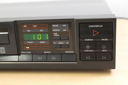 Philips CD 160 Vintage Reproductor de CD CD160 16 bits cuatro sobremuestreo años 80 - Imagen 3 de 10