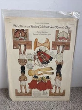 LHJ Twins Around the World Paper Dolls Mexican Twins San Ramon’s Day