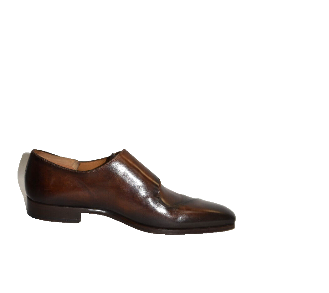 Magnanni Hafiz Double Strap Monk Shoe Brown 13 M US 20567  display picture 2