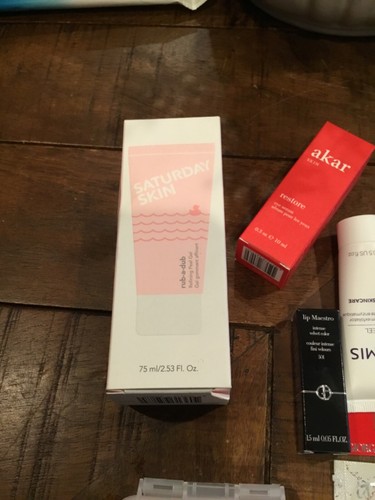 Lot of Face Cream And Make Up Akar Armani Korred YSL Hudabeauty Ciate Clarins - Picture 11 of 12