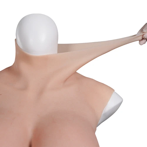 9. Realistische Brustform Crossdresser Brustschild gefälschte Boobs mit Blutschuss - Bild 13 von 18