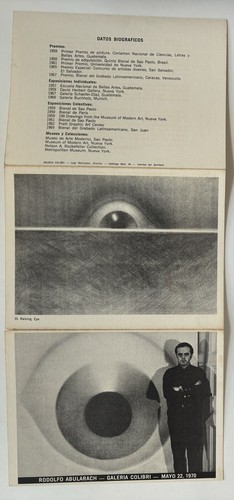 Rodolfo Abularach Galeria Colibri Kunstkatalog 70 Lithographie Puerto Rico Drucke - Bild 3 von 3
