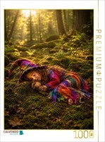 Calvendo Puzzle The Forest Fairy's Dream | 1000 Pieces, Finished Size 25.2 × 18.