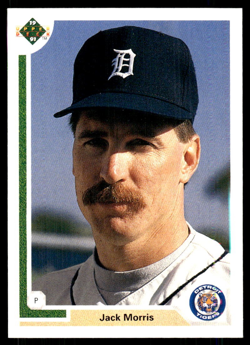 Jack Morris 1991 Upper Deck #336 Tigers FREE SHIPPING StackedPacks