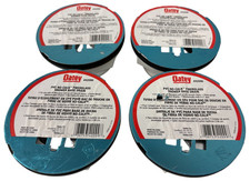 LOT OF 4-OATEY 42099 PVC No-Calk Pre-Formed Shower Base Drain 2"