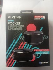 VIVITAR 2 PACK POCKET WIRELESS SPEAKER